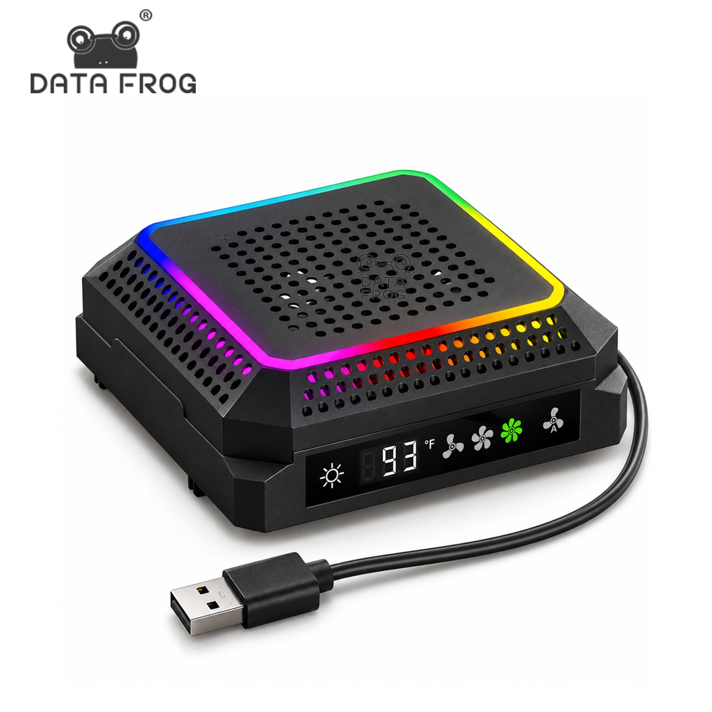 Desk Setup Xbox - DATA FROG Auto Cooling Fan for