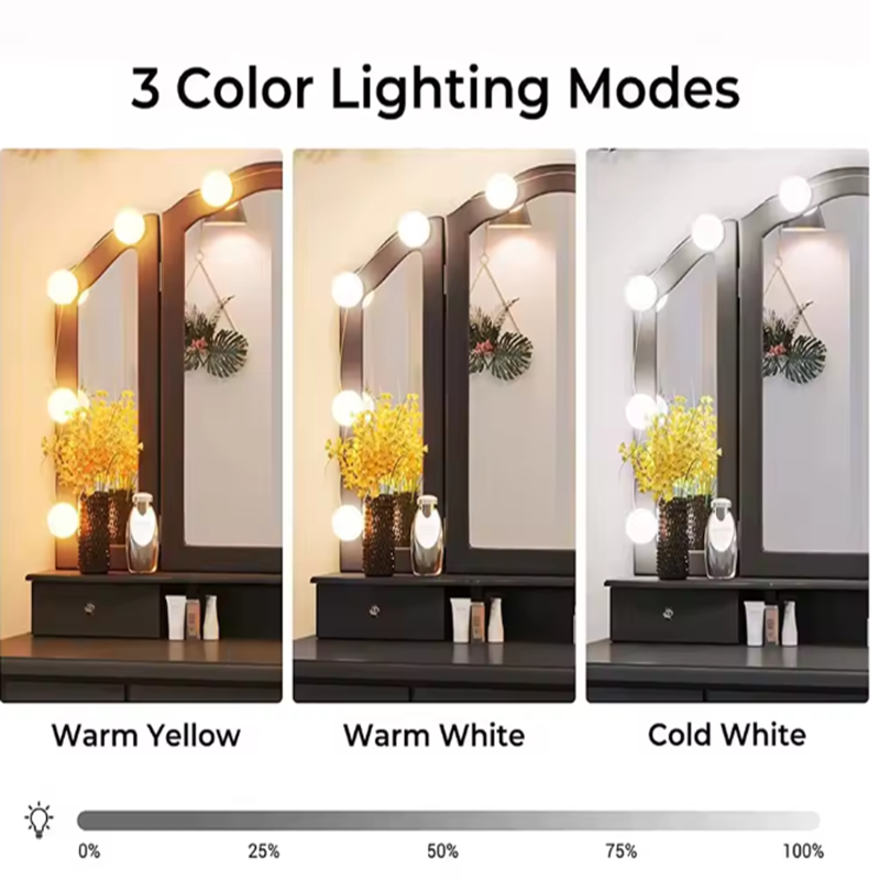 Hollywood Makeup Vanity Lamp D - Desk Setup Lamp 评论和价格