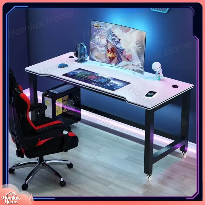 Carbon Fiber Texture Black Gam - Desk Setup L Shaped 评论和价格