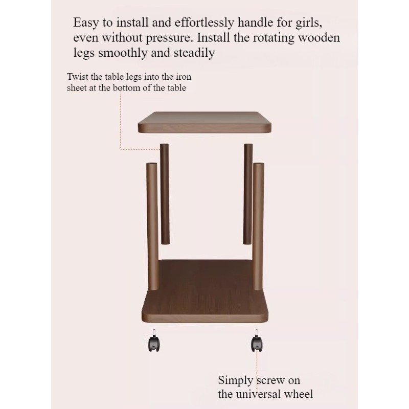 Small Table Household Removabl - Desk Setup Minimalist 评论和价格