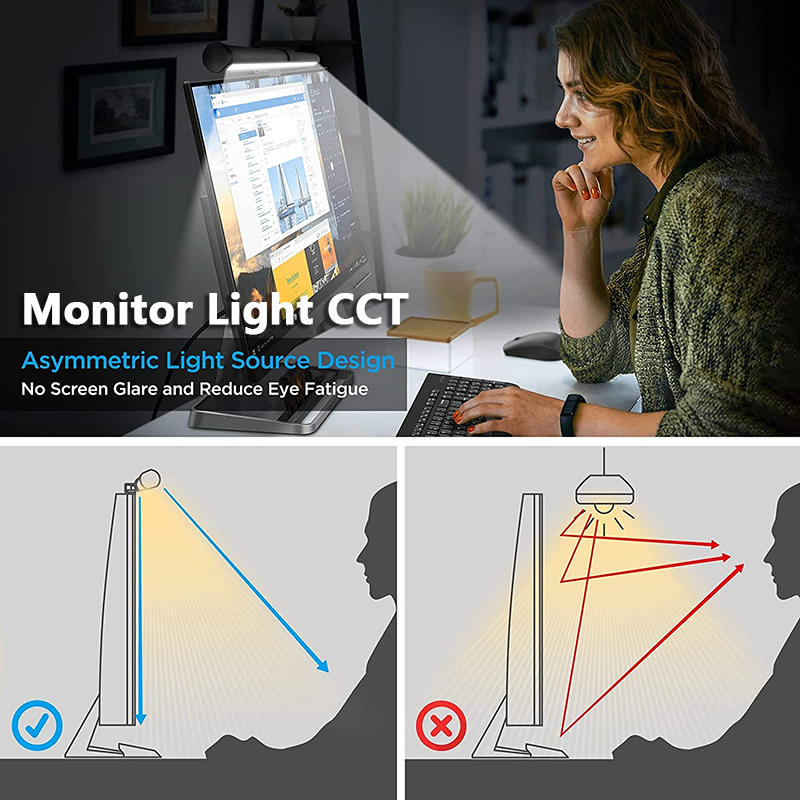 40CM RGB Atmosphere Table Lamp - Desk Setup Lamp 评论和价格